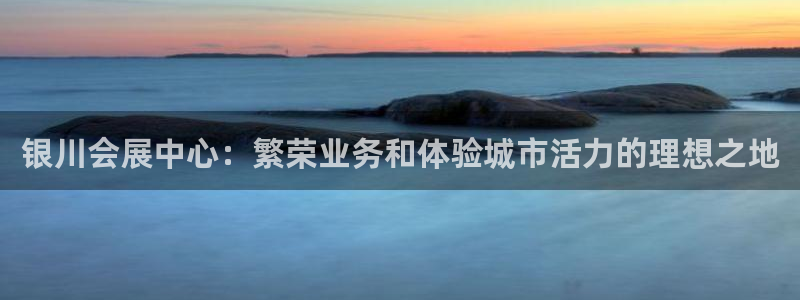 果博公司会员账号开户：银川会展中心：繁荣业务和体验城市活力的理想之地