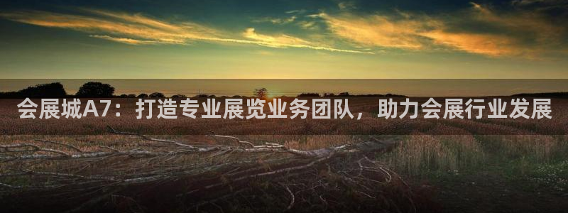 果博公司会员开户：会展城A7：打造专业展览业务团队，助力会展行业发展