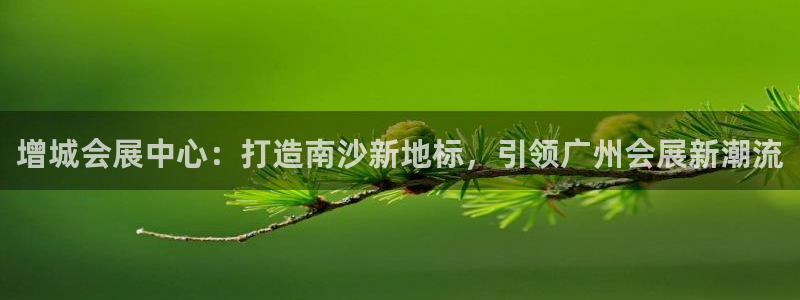 果博公司网站：增城会展中心：打造南沙新地标，引领广州会展新潮流